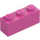 LEGO Mittleres dunkles Rosa Stein 1 x 3 (3622 / 45505)