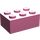 LEGO Mittleres dunkles Rosa Backstein 2 x 3 (3002)