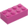 LEGO Medium Dark Pink Brick 2 x 4 (3001 / 72841)