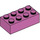 LEGO Medium Dark Pink Brick 2 x 4 (3001 / 72841)