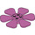 LEGO Medium Dark Pink Flower/propeller Ø61,84 (30078)
