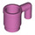 LEGO Medium Dark Pink Mug (3899 / 28655)