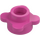 LEGO Medium Dark Pink Plate 1 x 1 Round with Flower Petals (28573 / 33291)