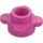 LEGO Medium Dark Pink Plate 1 x 1 Round with Flower Petals (28573 / 33291)