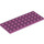 LEGO Medium Dark Pink Plate 4 x 10 (3030)