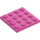 LEGO Medium Dark Pink Plate 4 x 4 (3031)