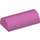 LEGO Medium Dark Pink Slope 2 x 4 Curved without Groove (6192 / 30337)