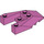 LEGO Medium Dark Pink Wedge 6 x 4 Cutout with Stud Notches (6153)