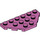 LEGO Mittleres dunkles Rosa Keil Platte 3 x 6 mit 45º Ecken (2419 / 43127)