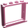 LEGO Medium Dark Pink Window Frame 1 x 4 x 3 with Shutter Tabs (3853)