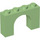 LEGO Medium Green Arch 1 x 4 x 2 (6182)