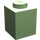 LEGO Medium Green Brick 1 x 1 (3005 / 30071)