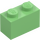 LEGO Medium Green Brick 1 x 2 with Bottom Tube (3004 / 93792)