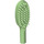 LEGO Medium Green Hairbrush with Short Handle (10mm) (3852)