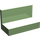 LEGO Medium Groen Paneel 1 x 2 x 1 met vierkante hoeken (4865 / 30010)