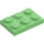 LEGO Medium Green Plate 2 x 3 (3021)