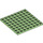 LEGO Vert Moyen assiette 8 x 8 (41539 / 42534)