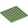 LEGO Mittelgrün Platte 8 x 8 (41539 / 42534)