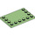 LEGO Medium Green Tile 4 x 6 with Studs on 3 Edges (6180)