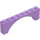 LEGO Medium lavendel Hvælving 1 x 8 x 2 Hævet, tynd top uden forstærket underside (16577 / 40296)