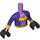 LEGO Medium Lavender Bat Girl Friends Torso (92456)