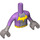 LEGO Mittlerer Lavendel Fledermaus Girl Friends Torso (92456)