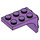 LEGO Mittlerer Lavendel Halterung 3 x 2 mit Platte 2 x 2 Downwards (69906)