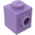 LEGO Medium Lavender Brick 1 x 1 with Stud on One Side (87087)