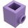LEGO Medium Lavender Brick 1 x 1 with Stud on One Side (87087)