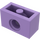 LEGO Medium Lavender Brick 1 x 2 with Hole (3700)