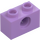 LEGO Medium Lavender Brick 1 x 2 with Hole (3700)