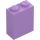 LEGO Medium Lavender Brick 1 x 2 x 2 with Inside Stud Holder (3245)