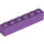 LEGO Medium Lavender Brick 1 x 6 (3009 / 30611)