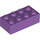 LEGO Medium lavendel Kloss 2 x 4 (3001 / 72841)