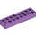 LEGO Medium lavendel Klods 2 x 8 (3007 / 93888)