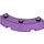 LEGO Medium Lavender Brick 4 x 4 Round Corner (Wide with 3 Studs) (48092 / 72140)