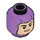 LEGO Lavande moyenne Buzz Lightyear Minifigure Diriger (Goujon solide encastré) (77946 / 93371)