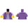 LEGO Mittlerer Lavendel City People Pack Mother Minifig Torso (973 / 76382)