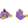 LEGO Mittlerer Lavendel City People Pack Mother Minifig Torso (973 / 76382)