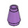 LEGO Medium Lavender Cone 1 x 1 with Top Groove (28701 / 59900)