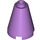 LEGO Medium Lavender Cone 2 x 2 x 2 (Open Stud) (3942 / 14918)