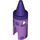 LEGO Lavanda medio Crayon Disfraz con Dark Morado Parte superior y Flores (49386)