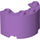 LEGO Medium Lavender Cylinder 2 x 4 x 2 Half (24593 / 35402)