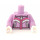 LEGO Medium Lavender Downhill Skier Torso (973 / 88585)