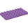 LEGO Mittlerer Lavendel Duplo Platte 4 x 8 (4672 / 10199)
