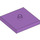 LEGO Mittlerer Lavendel Duplo Turntable 4 x 4 Base mit Flush Surface (92005)