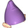 LEGO Medium Lavender Elf Hat with Light Flesh Ears (109149)