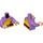 LEGO Medium Lavender End Warrior Minifig Torso (973 / 76382)