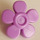 LEGO Medium Lavender Flower with Smooth Petals (93080)