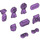 LEGO Medium Lavender Friends Animal Accessories (92355 / 96392)